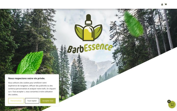 Screenshot of barbessence.fr