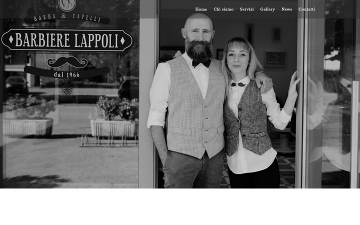 Screenshot of barbierelappoli.com