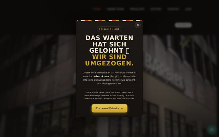 Screenshot of barbierhk.de