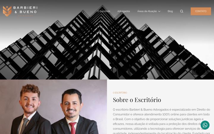 Screenshot of barbieribueno.com.br
