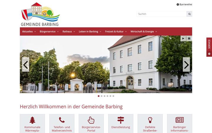 Ekrānuzņēmums no barbing.de