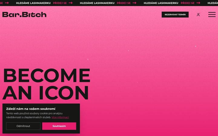 Screenshot of barbitch.cz