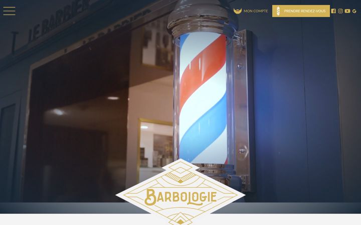 Screenshot of barbologie.paris