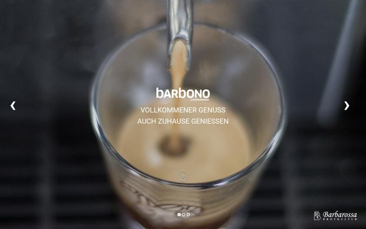 Screenshot of barbono.de