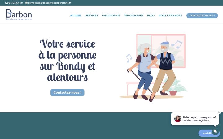 Screenshot of barbonservicealapersonne.fr