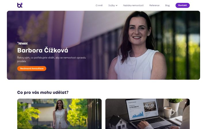 Screenshot of barboracizkova.cz