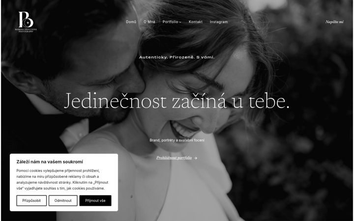 Screenshot ta' barboradeduchova.cz