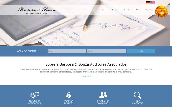 Screenshot di barbosasouza.com.br
