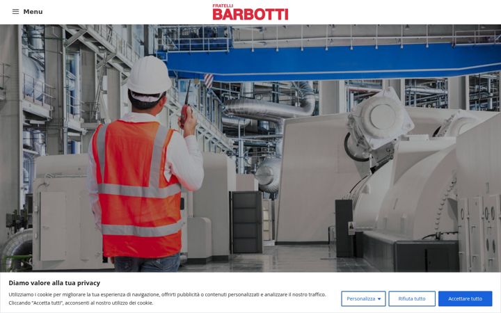 Screenshot of barbotti.it