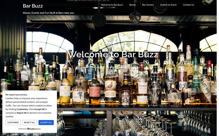 Screenshot of barbuzz.app