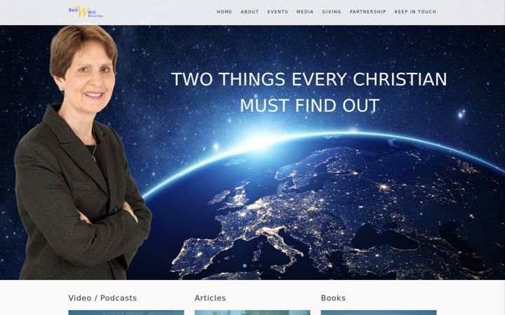 Screenshot of barbwitt.org
