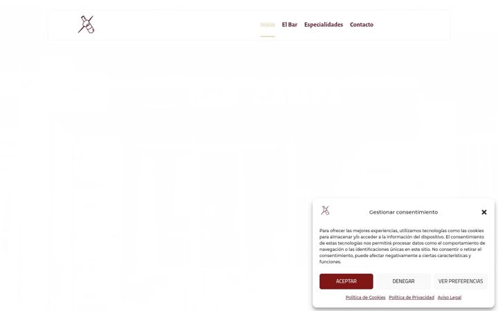 Screenshot of barcampamonforte.com