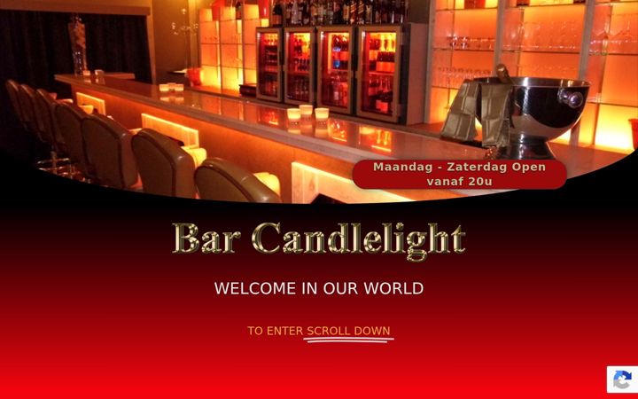 Screenshot of barcandlelight.be