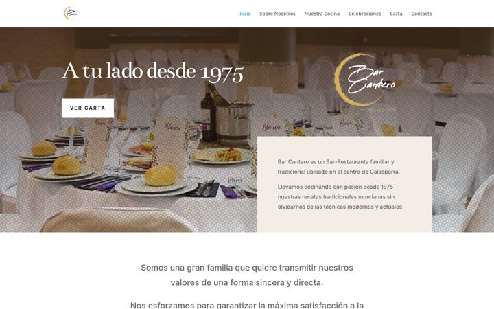 Screenshot of barcantero.es