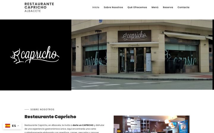 Screenshot of barcapricho.com