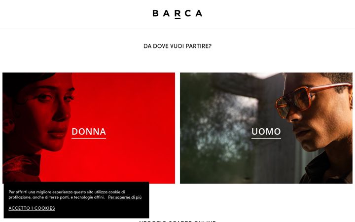 Screenshot of barcastores.com