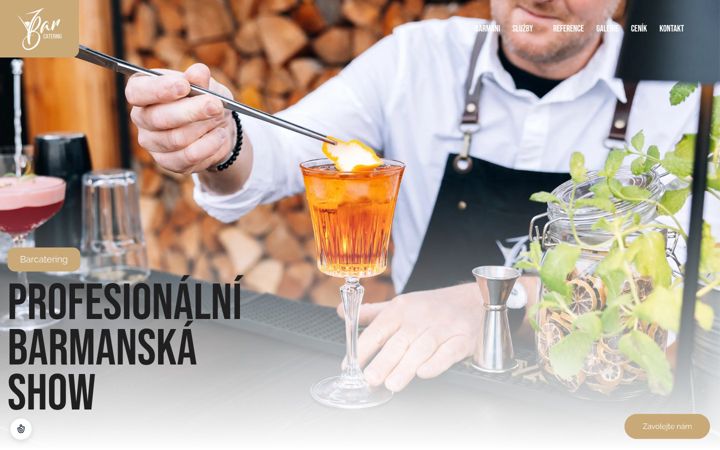 Screenshot of barcatering.cz
