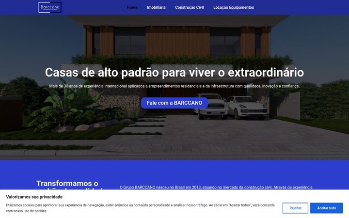 Screenshot of barccano.com
