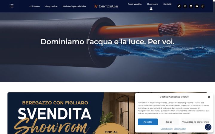 Screenshot of barcella.it
