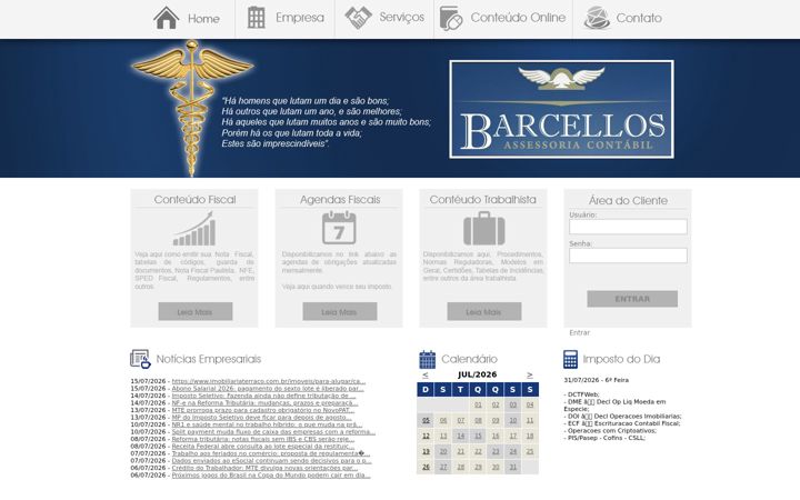 Ekrānuzņēmums no barcelloscontabil.com.br