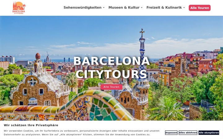 Screenshot of barcelona-citytours.com