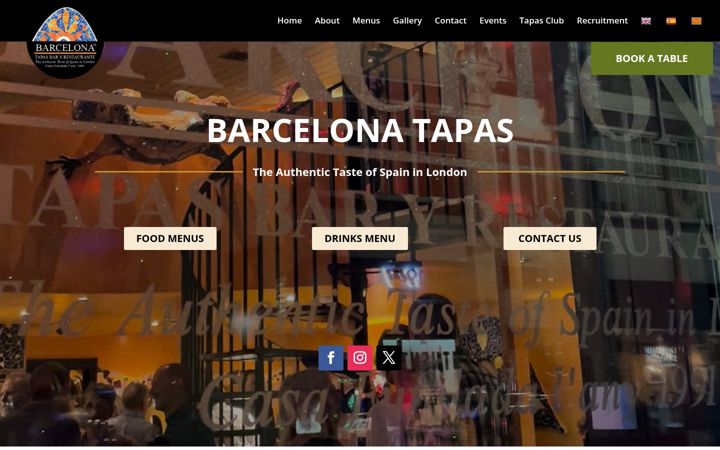 Screenshot of barcelona-tapas.com