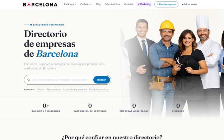 Screenshot von barcelona.place