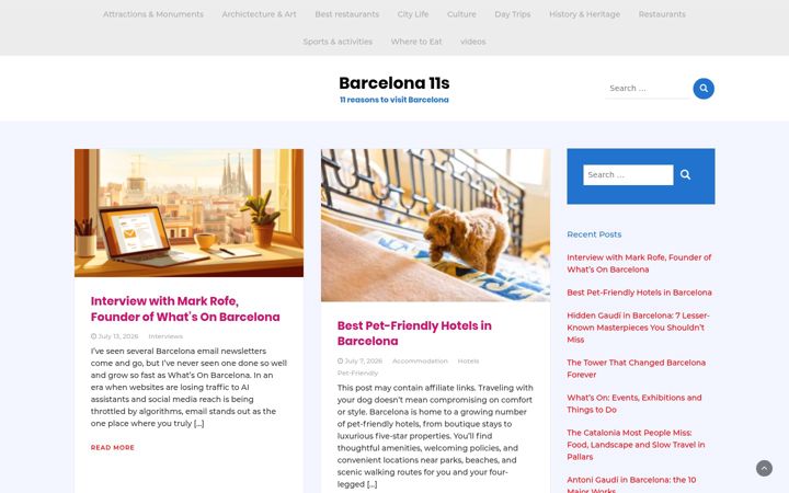 Screenshot του barcelona11s.org