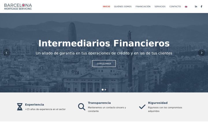Screenshot of barcelonams.es