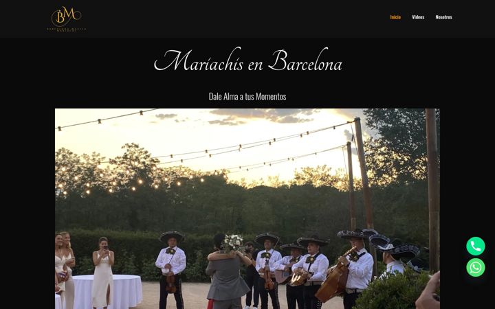 Screenshot of barcelonamusica.es