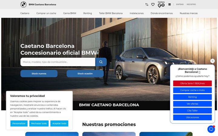 Screenshot of barcelonapremium.es