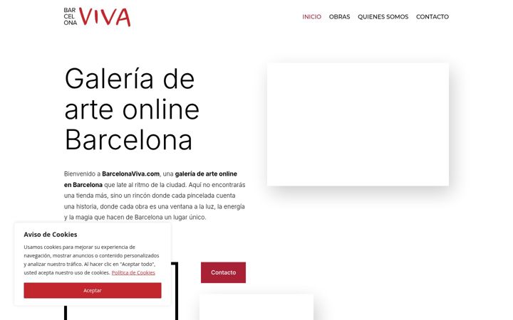Zrzut ekranu barcelonaviva.com