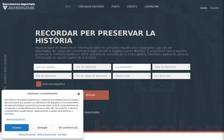 Screenshot of barceloninsdeportats.org
