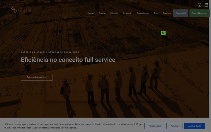 Ekrānuzņēmums no barcelosadvogados.com.br