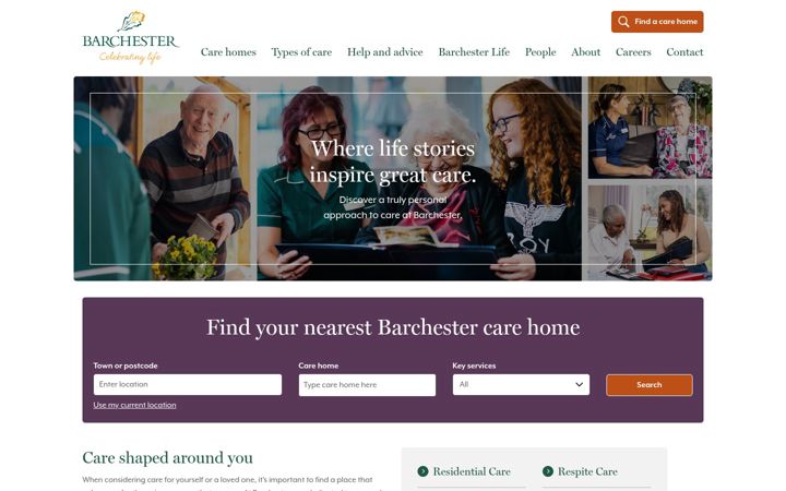 Screenshot of barchester.com