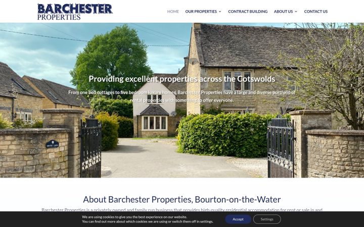 Screenshot of barchesterproperties.co.uk