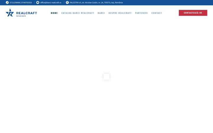 Screenshot of barci-realcraft.ro
