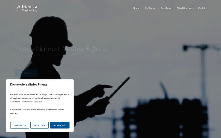 Screenshot of barci.it