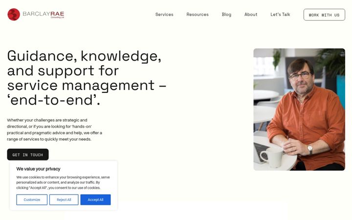 Screenshot of barclayrae.com