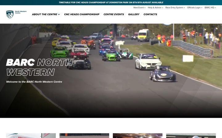 Screenshot von barcnorthwestern.co.uk