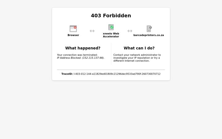 Screenshot di barcodeprinters.co.za