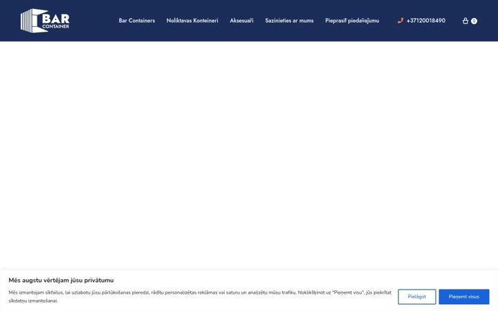 Screenshot of barcontainer.lv