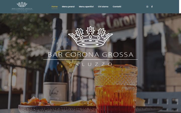 Screenshot of barcoronagrossa.it