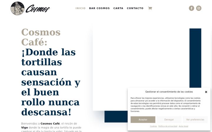 Screenshot of barcosmos.es