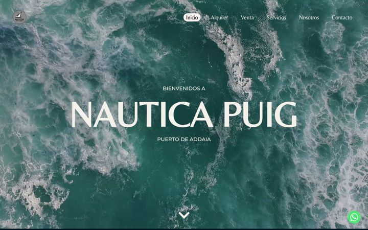 Screenshot of barcosnauticapuig.es