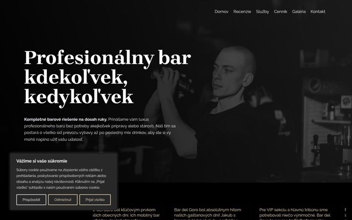 Screenshot of bardelgoro.sk