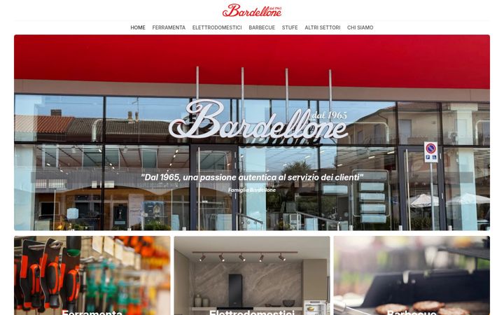 Screenshot of bardellone.com