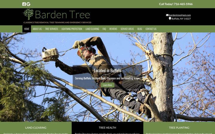 Screenshot of bardentree.com