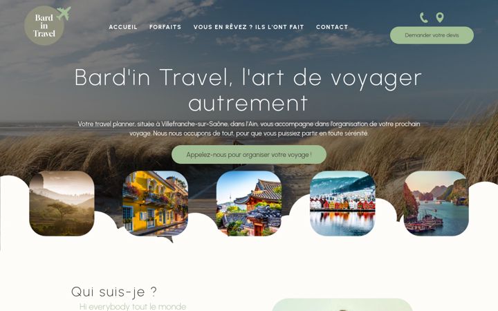 Screenshot of bardintravel.fr