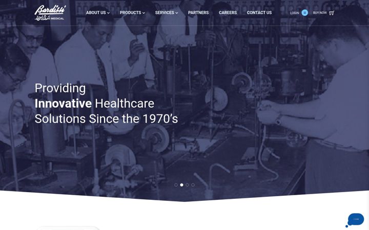 Screenshot of bardissi.com